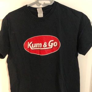 Kum & Go gas station shirt